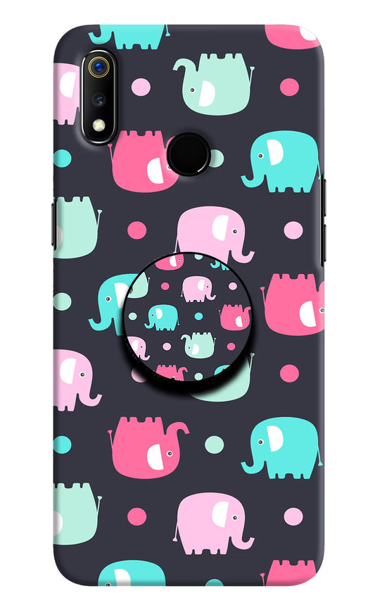 Baby Elephants Realme 3 Pop Case by Casekaro