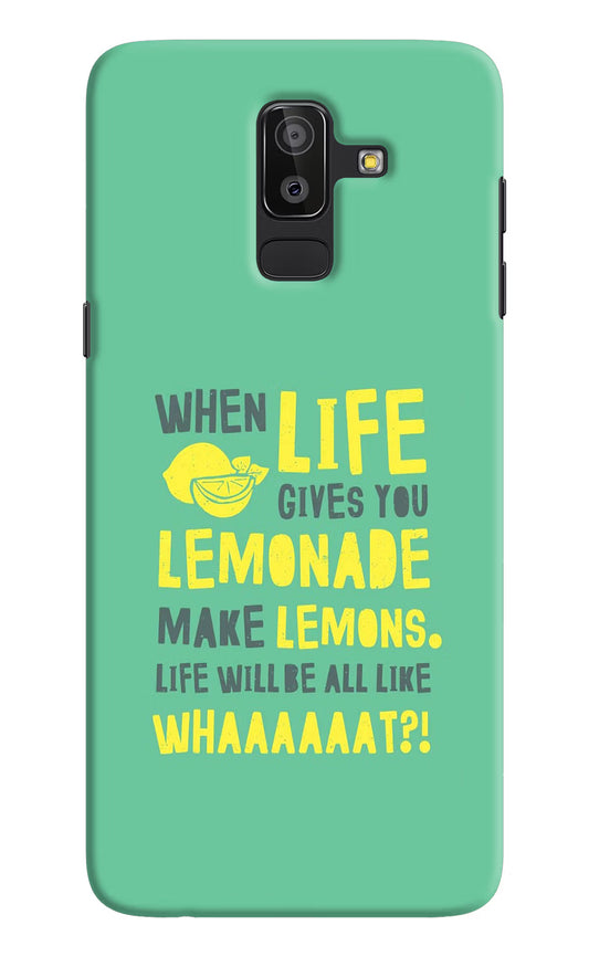 Quote Samsung On8 2018 Hard Case Back Cover by Casekaro