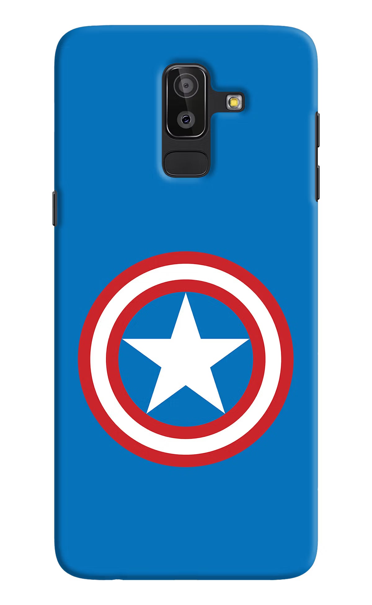 Captain America Logo Samsung On8 2018 Hard Case Back Cover by Casekaro