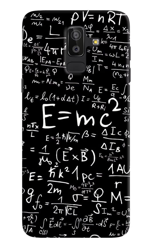 Physics Formula Samsung On8 2018 Hard Case Back Cover by Casekaro