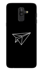 Paper Plane White Samsung On8 2018 Hard Case Back Cover by Casekaro