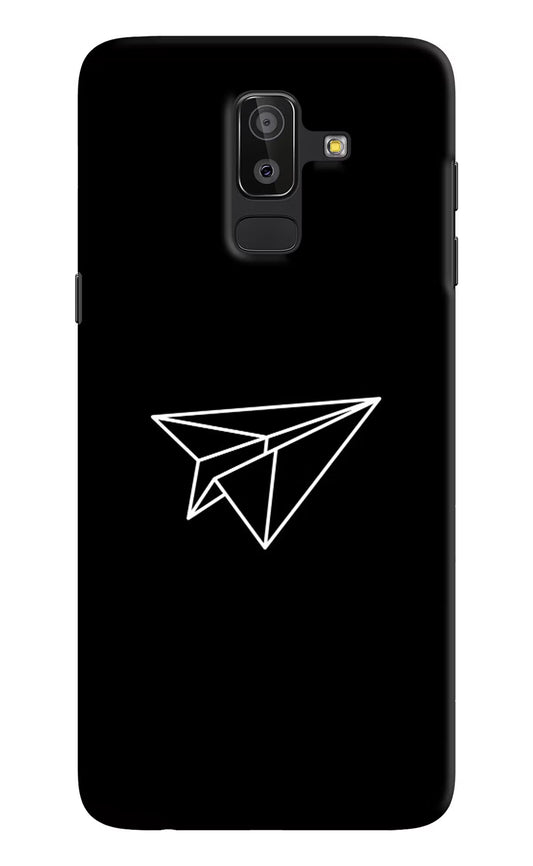 Paper Plane White Samsung On8 2018 Hard Case Back Cover by Casekaro