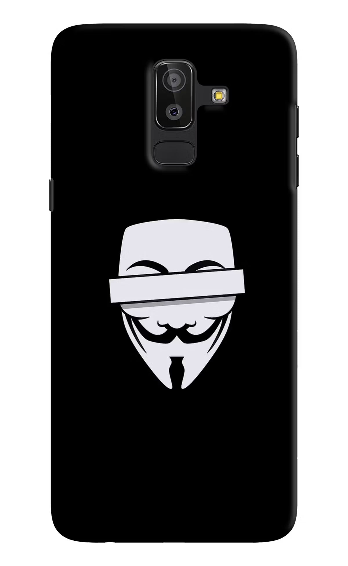 Anonymous Face Samsung On8 2018 Hard Case Back Cover by Casekaro