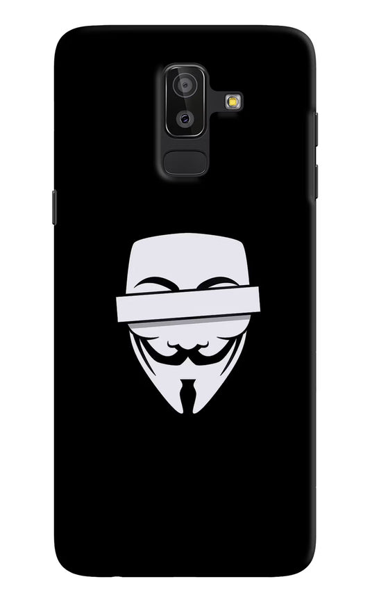 Anonymous Face Samsung On8 2018 Hard Case Back Cover by Casekaro