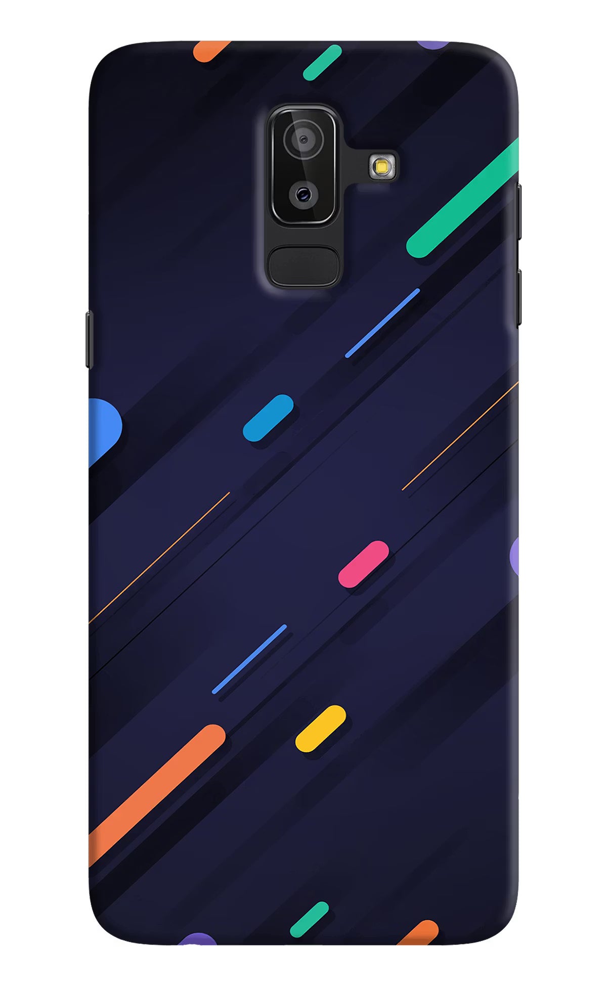 Abstract Design Samsung On8 2018 Hard Case Back Cover by Casekaro