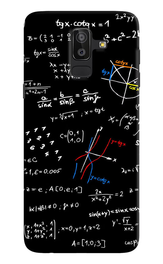 Mathematics Formula Samsung On8 2018 Hard Case Back Cover by Casekaro