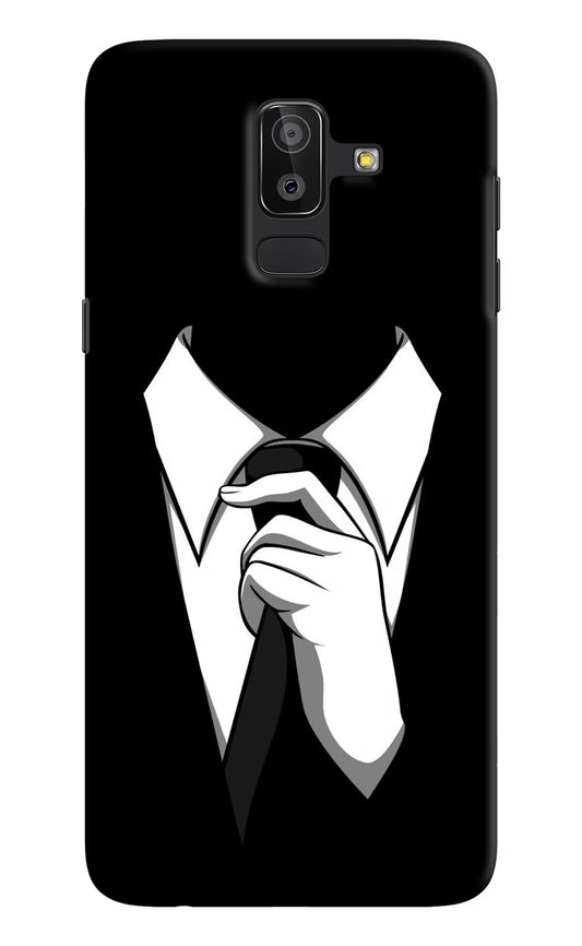 Black Tie Samsung On8 2018 Hard Case Back Cover by Casekaro