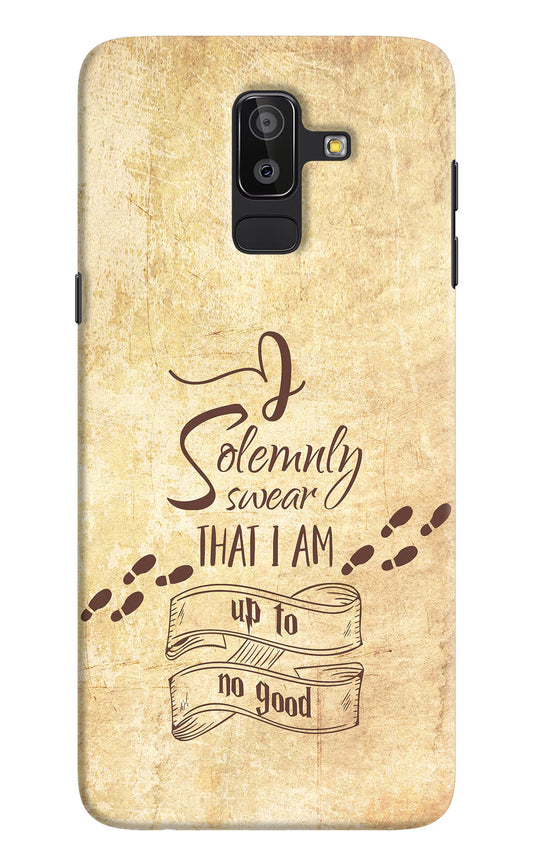 I Solemnly swear that i up to no good Samsung On8 2018 Hard Case Back Cover by Casekaro