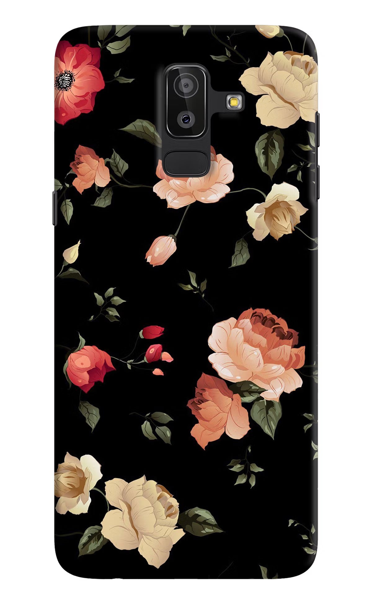 Flowers Samsung On8 2018 Hard Case Back Cover by Casekaro