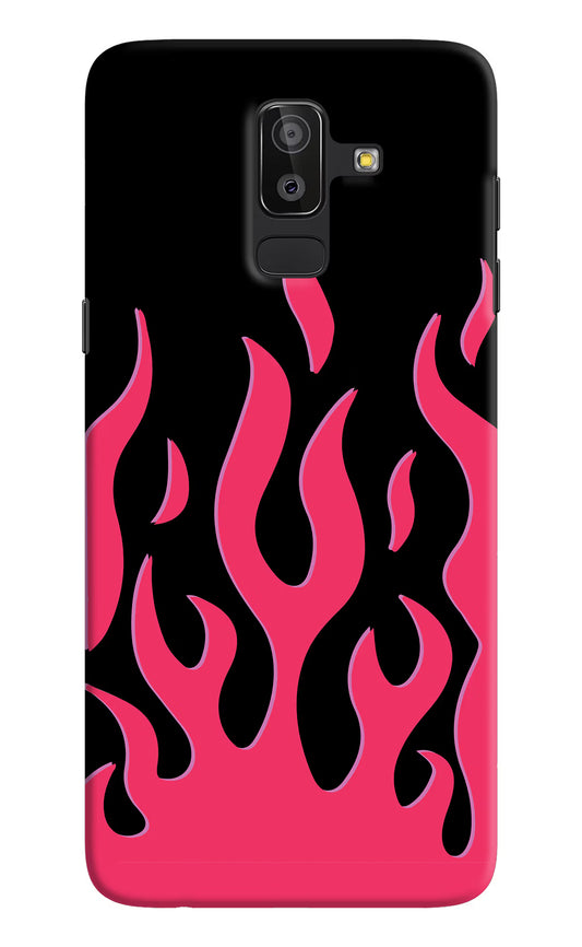 Fire Flames Samsung On8 2018 Hard Case Back Cover by Casekaro
