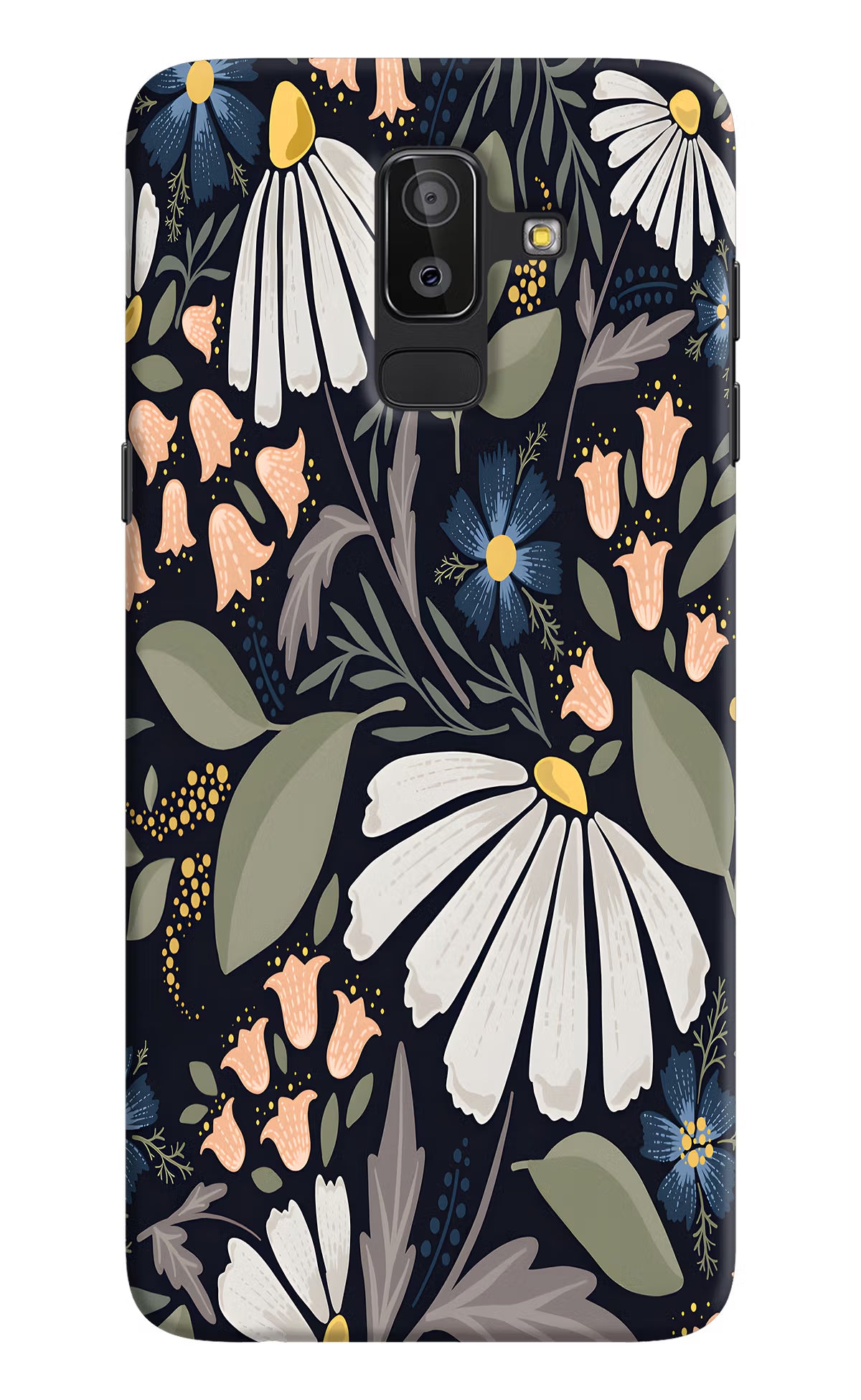 Flowers Art Samsung On8 2018 Hard Case Back Cover by Casekaro
