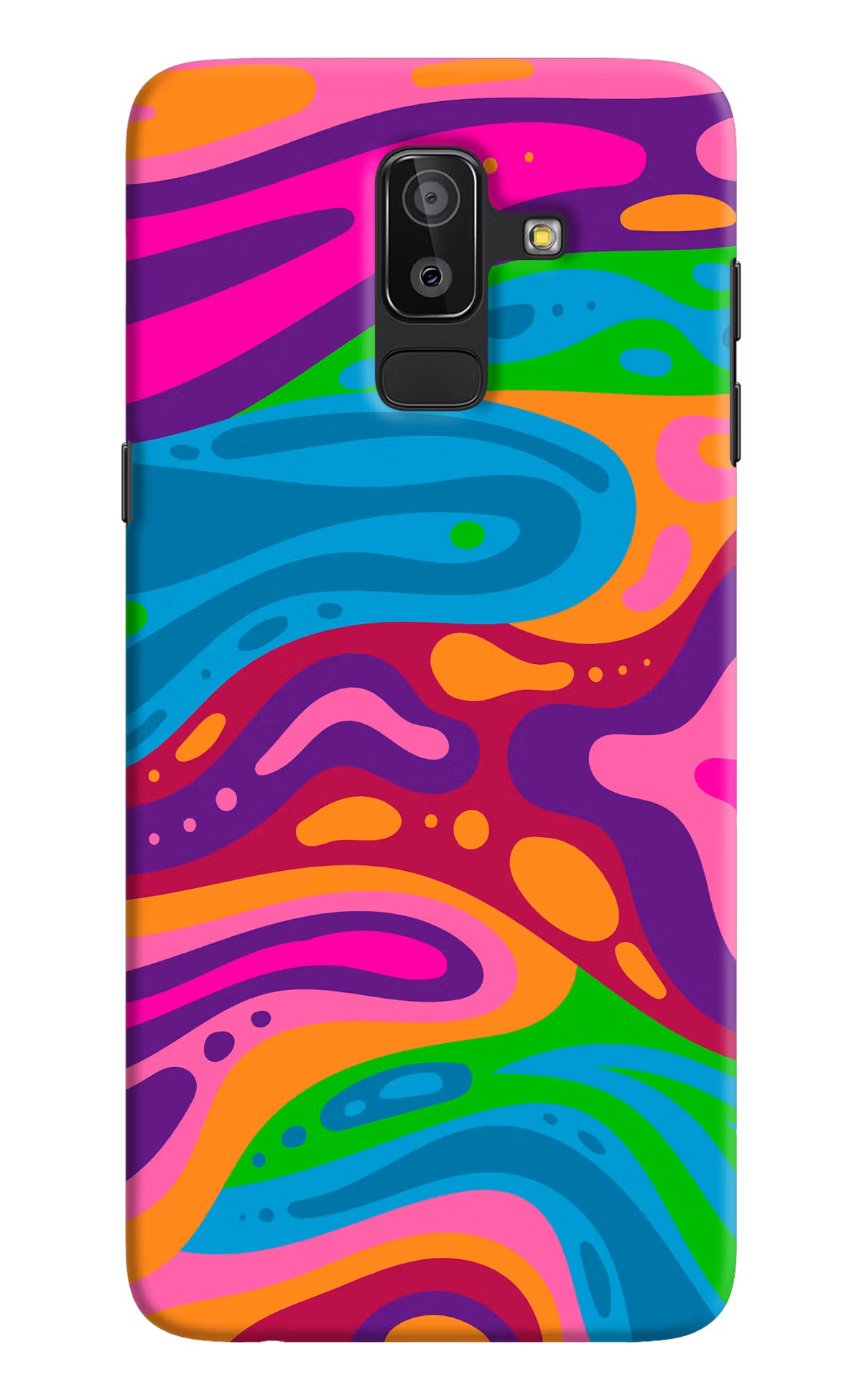 Trippy Pattern Samsung On8 2018 Hard Case Back Cover by Casekaro