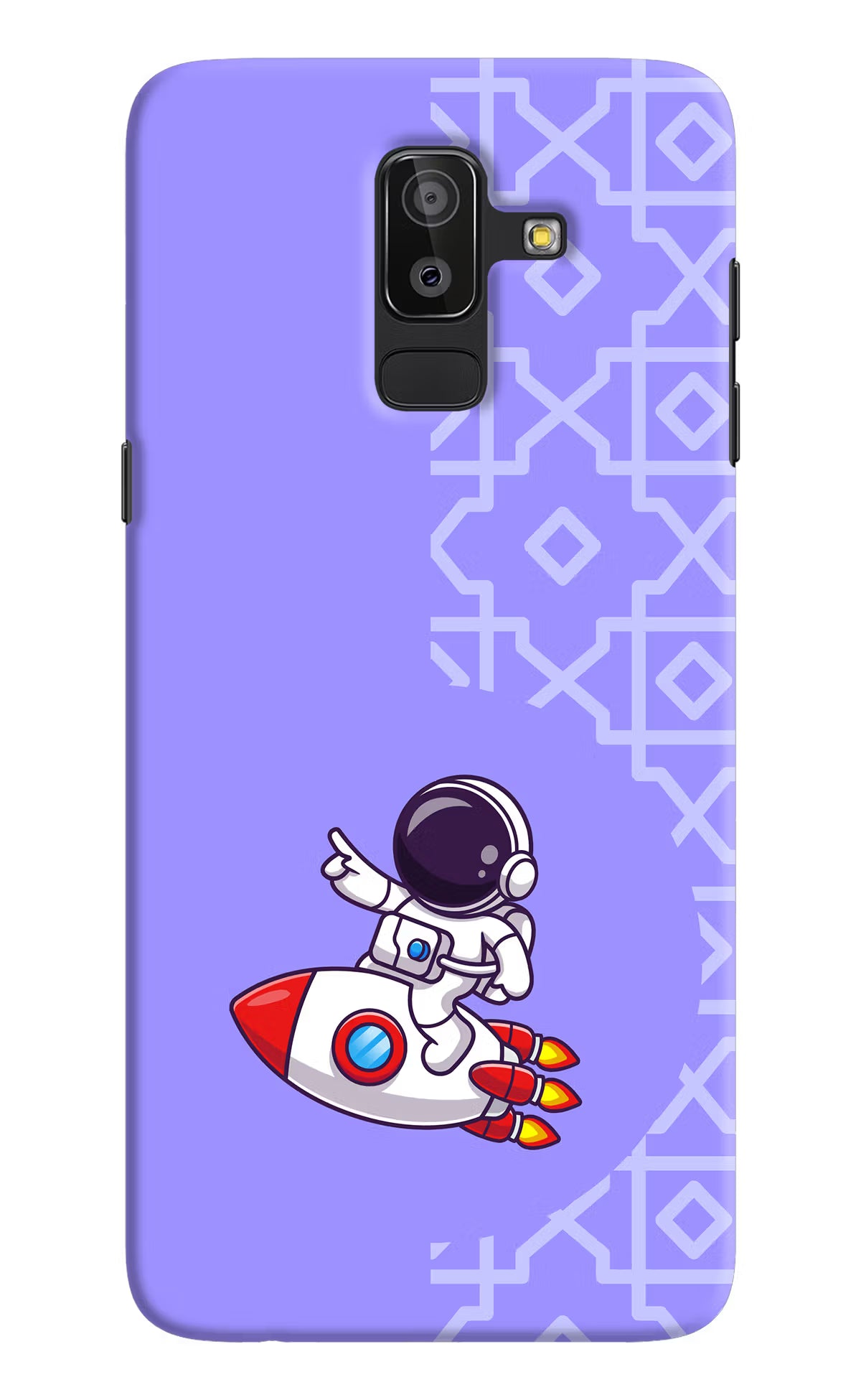 Cute Astronaut Samsung On8 2018 Hard Case Back Cover by Casekaro