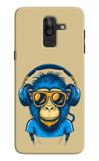 Monkey Headphone Samsung On8 2018 Hard Case Back Cover by Casekaro