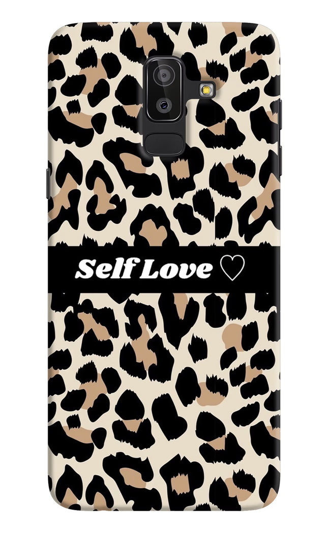 Leopard Print Self Love Samsung On8 2018 Hard Case Back Cover by Casekaro