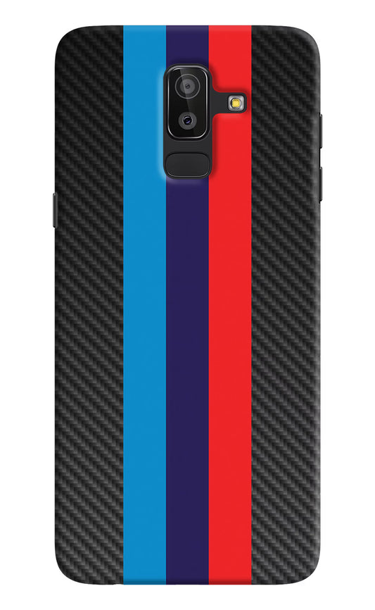 BMW Stripes Pattern Samsung On8 2018 Hard Case Back Cover by Casekaro