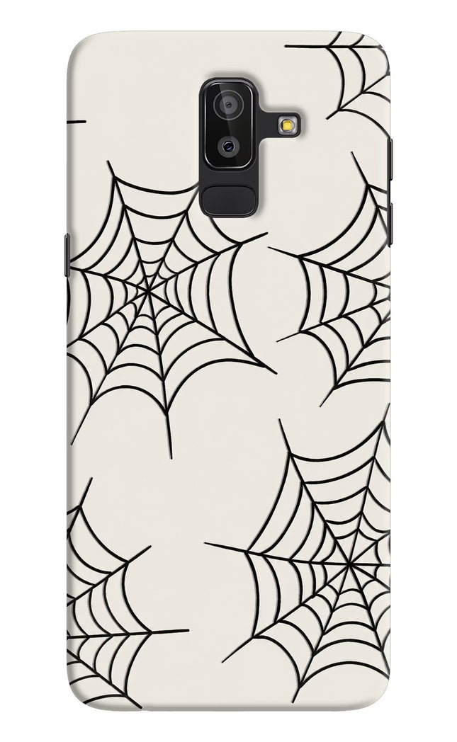 Spider Web Samsung On8 2018 Hard Case Back Cover by Casekaro