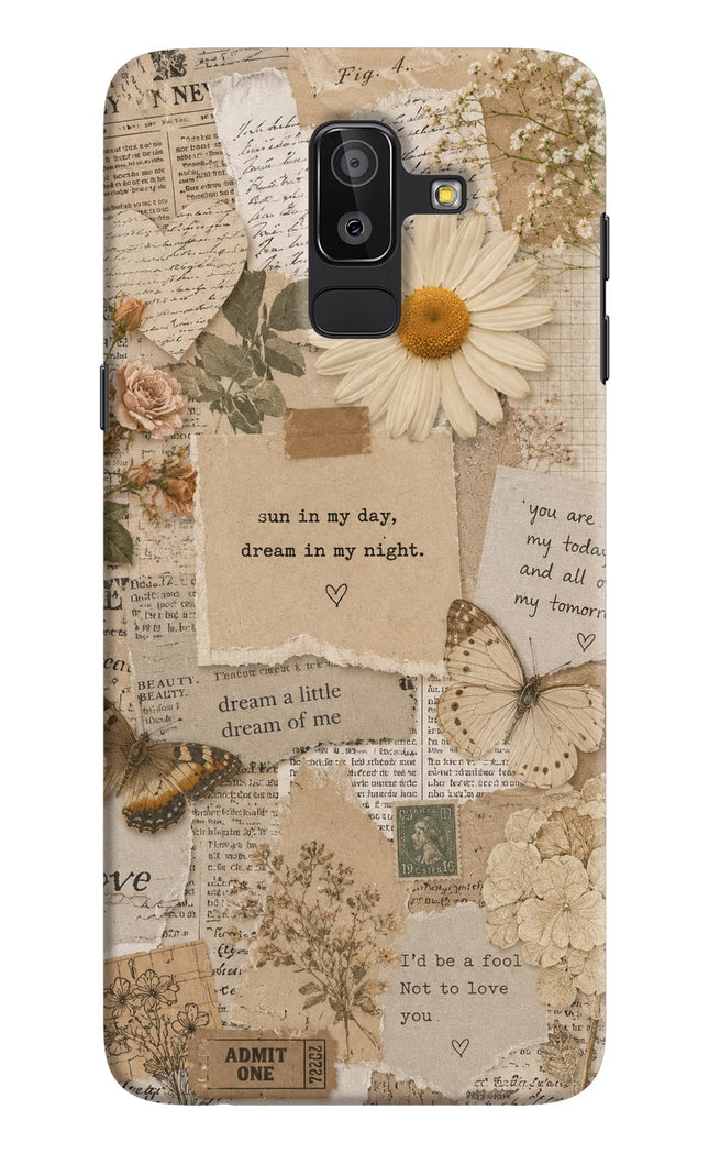 Vintage case Samsung On8 2018 Hard Case Back Cover by Casekaro