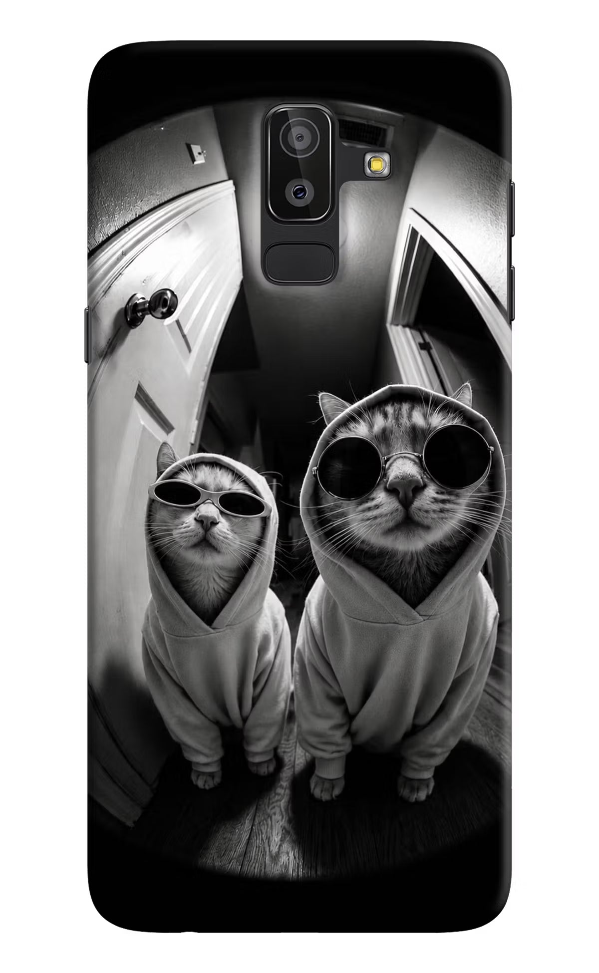 Hood Cats Samsung On8 2018 Back Cover