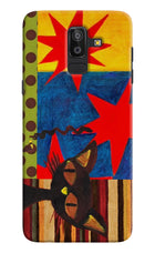 Pop Cat Samsung On8 2018 Hard Case Back Cover by Casekaro
