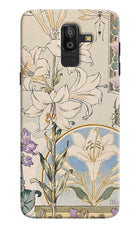 White Lily Samsung On8 2018 Hard Case Back Cover by Casekaro