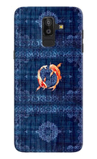 Koi Blue Samsung On8 2018 Hard Case Back Cover by Casekaro