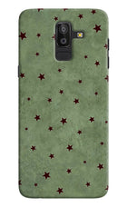 Green Stars Samsung On8 2018 Hard Case Back Cover by Casekaro