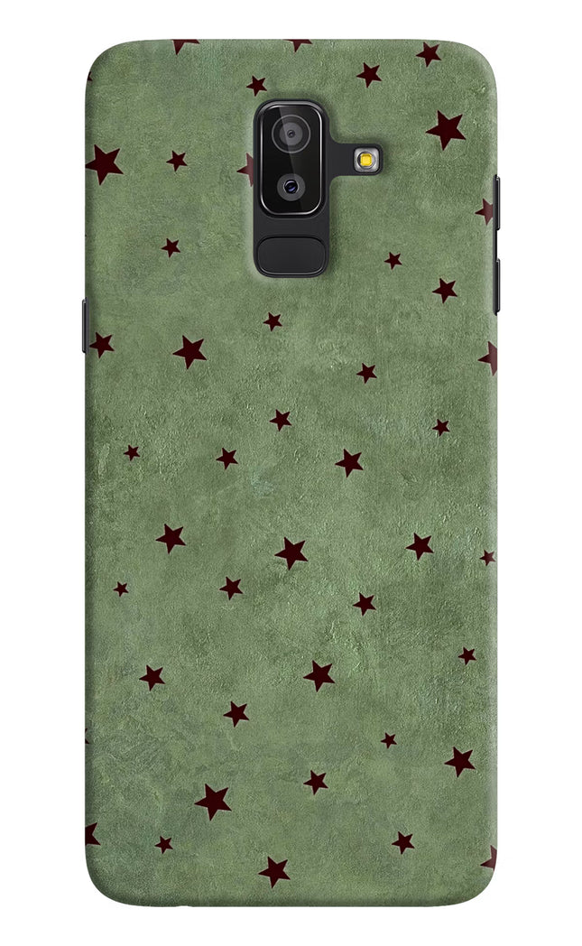 Green Stars Samsung On8 2018 Hard Case Back Cover by Casekaro
