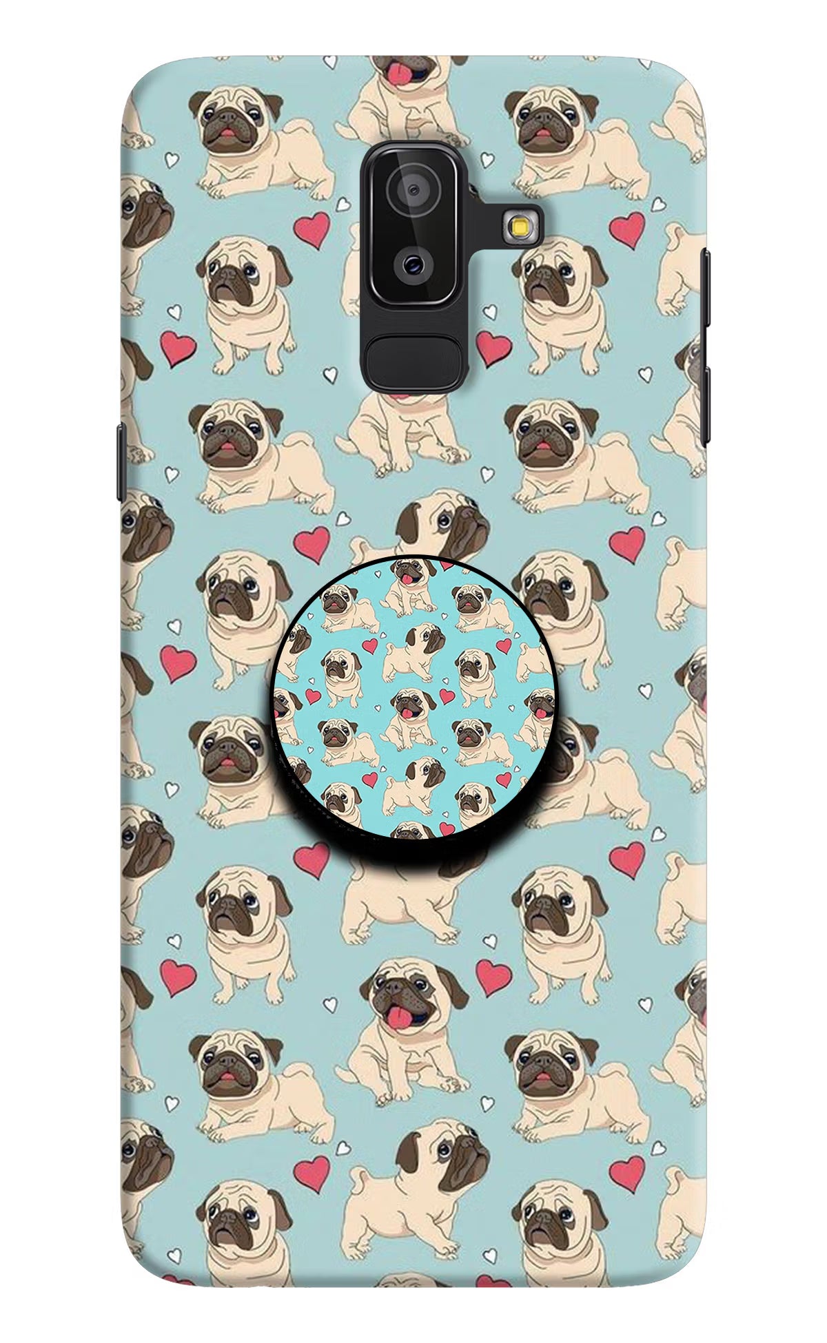 Pug Dog Samsung On8 2018 Pop Case by Casekaro