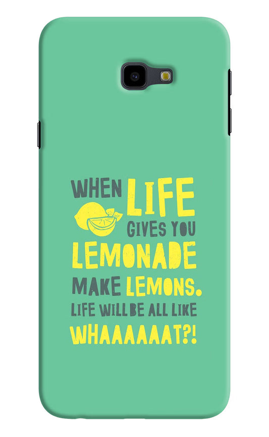 Quote Samsung J4 Plus Hard Case Back Cover by Casekaro