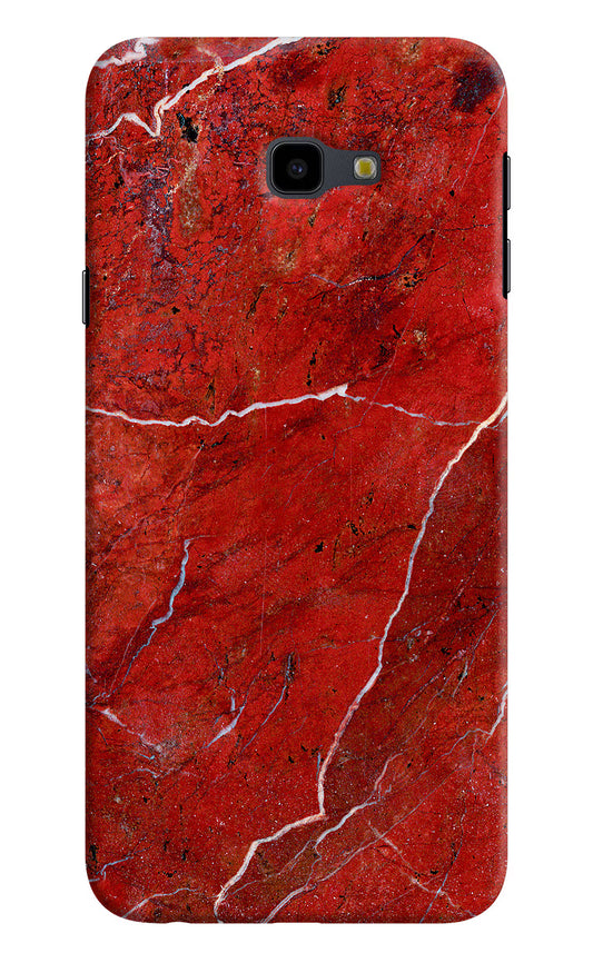 Red Marble Design Samsung J4 Plus Hard Case Back Cover by Casekaro