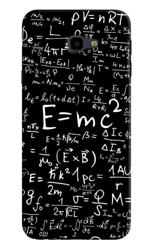 Physics Formula Samsung J4 Plus Hard Case Back Cover by Casekaro