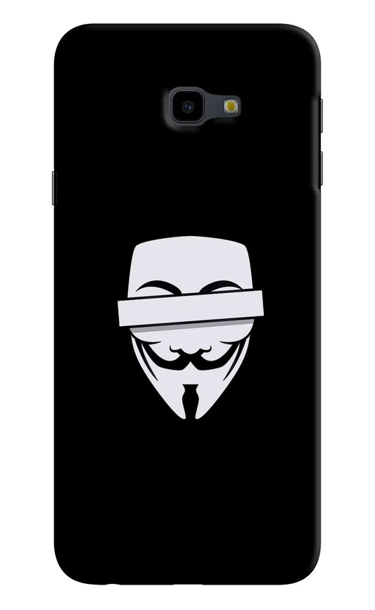 Anonymous Face Samsung J4 Plus Hard Case Back Cover by Casekaro