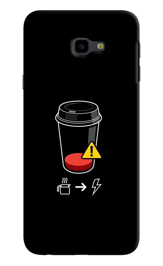 Coffee Samsung J4 Plus Hard Case Back Cover by Casekaro