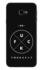 Go Fuck Yourself Samsung J4 Plus Hard Case Back Cover by Casekaro