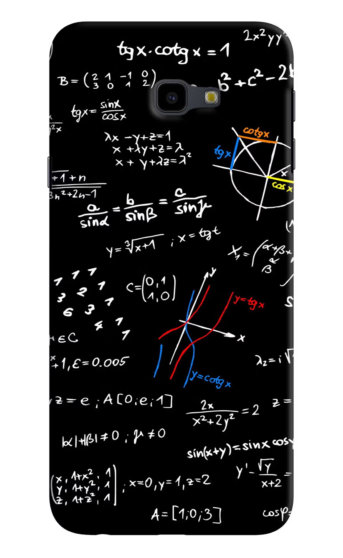 Mathematics Formula Samsung J4 Plus Hard Case Back Cover by Casekaro