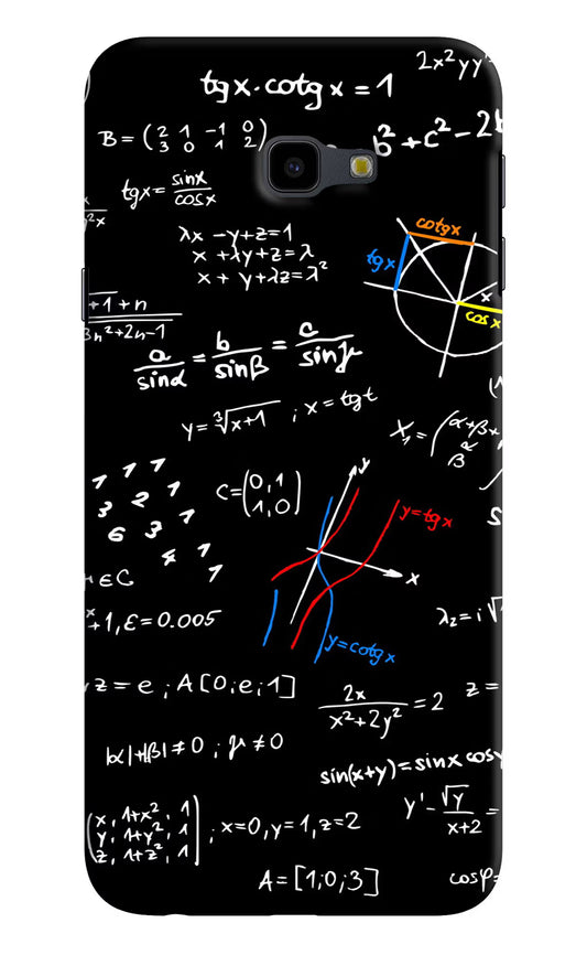 Mathematics Formula Samsung J4 Plus Hard Case Back Cover by Casekaro