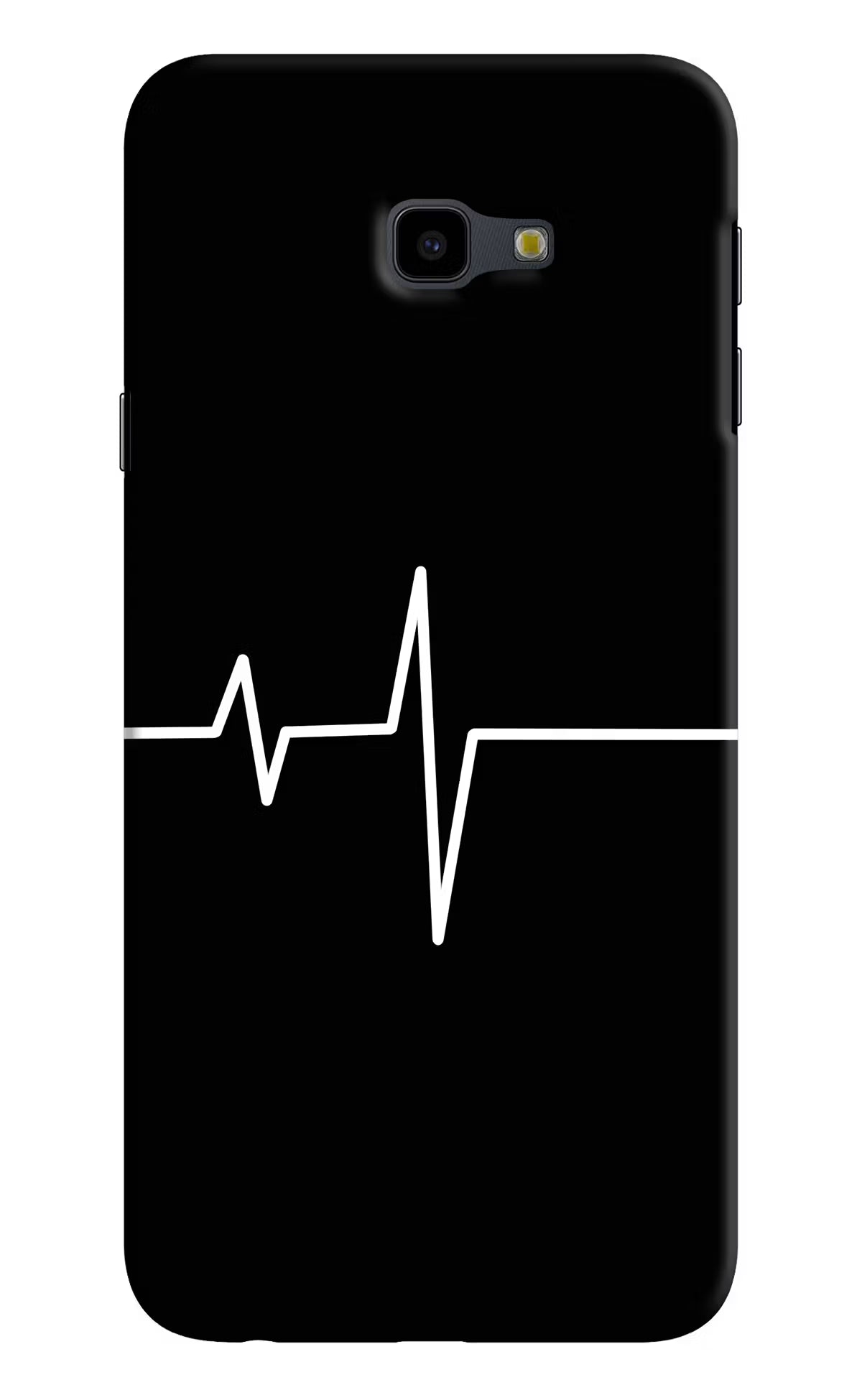 Heart Beats Samsung J4 Plus Hard Case Back Cover by Casekaro