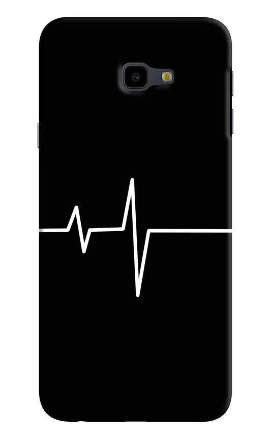Heart Beats Samsung J4 Plus Hard Case Back Cover by Casekaro
