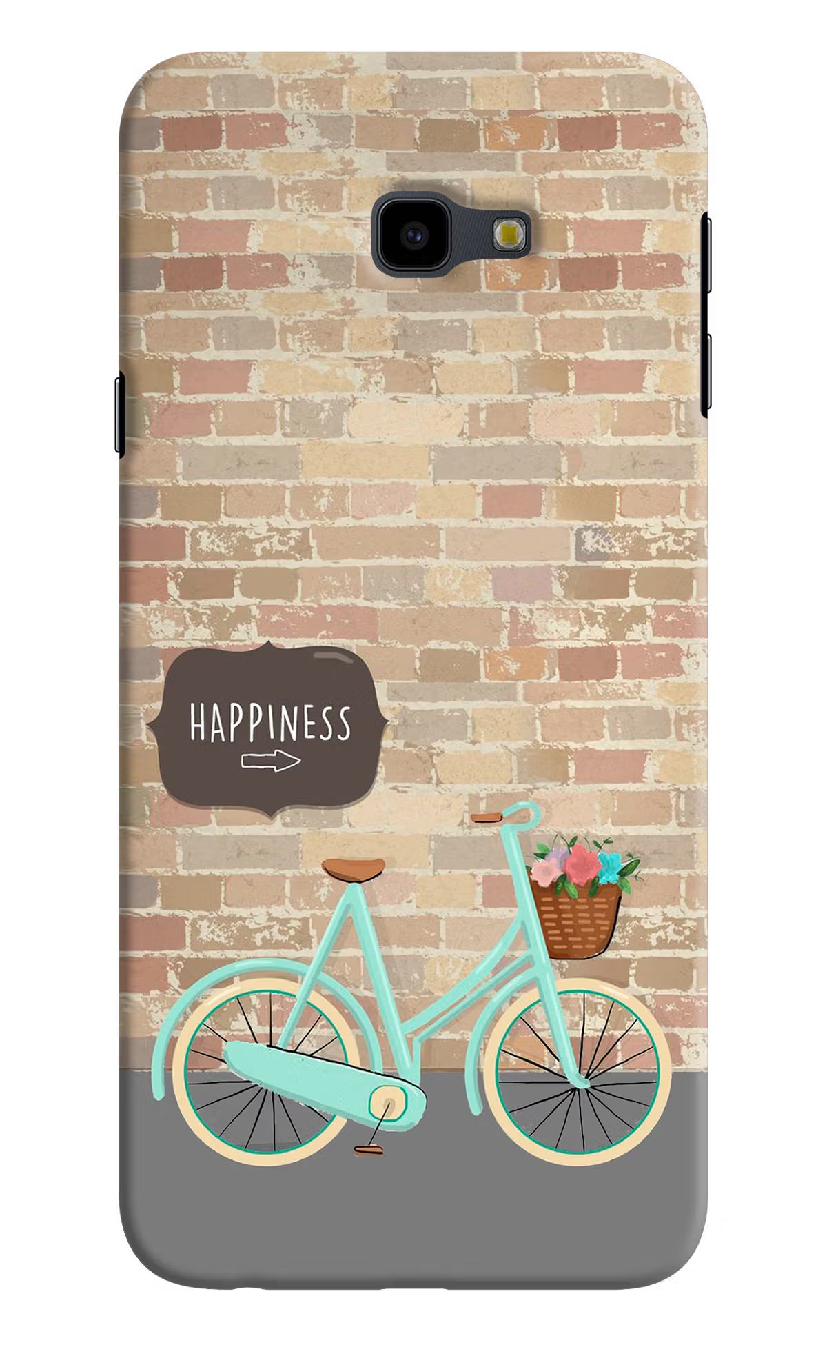 Happiness Artwork Samsung J4 Plus Hard Case Back Cover by Casekaro