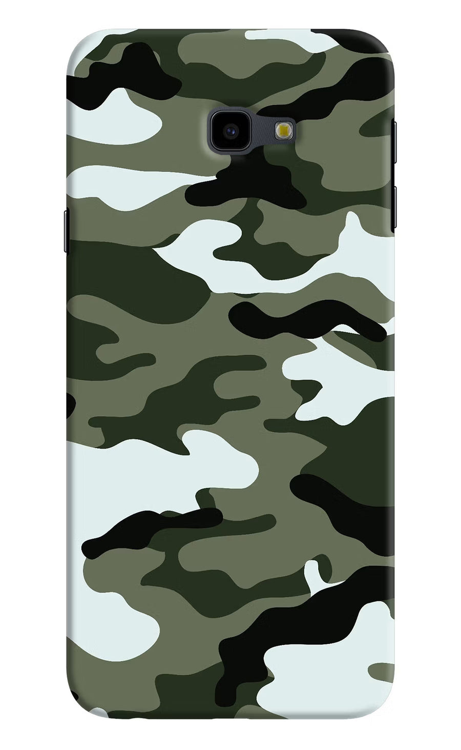 Camouflage Samsung J4 Plus Back Cover, Hard case