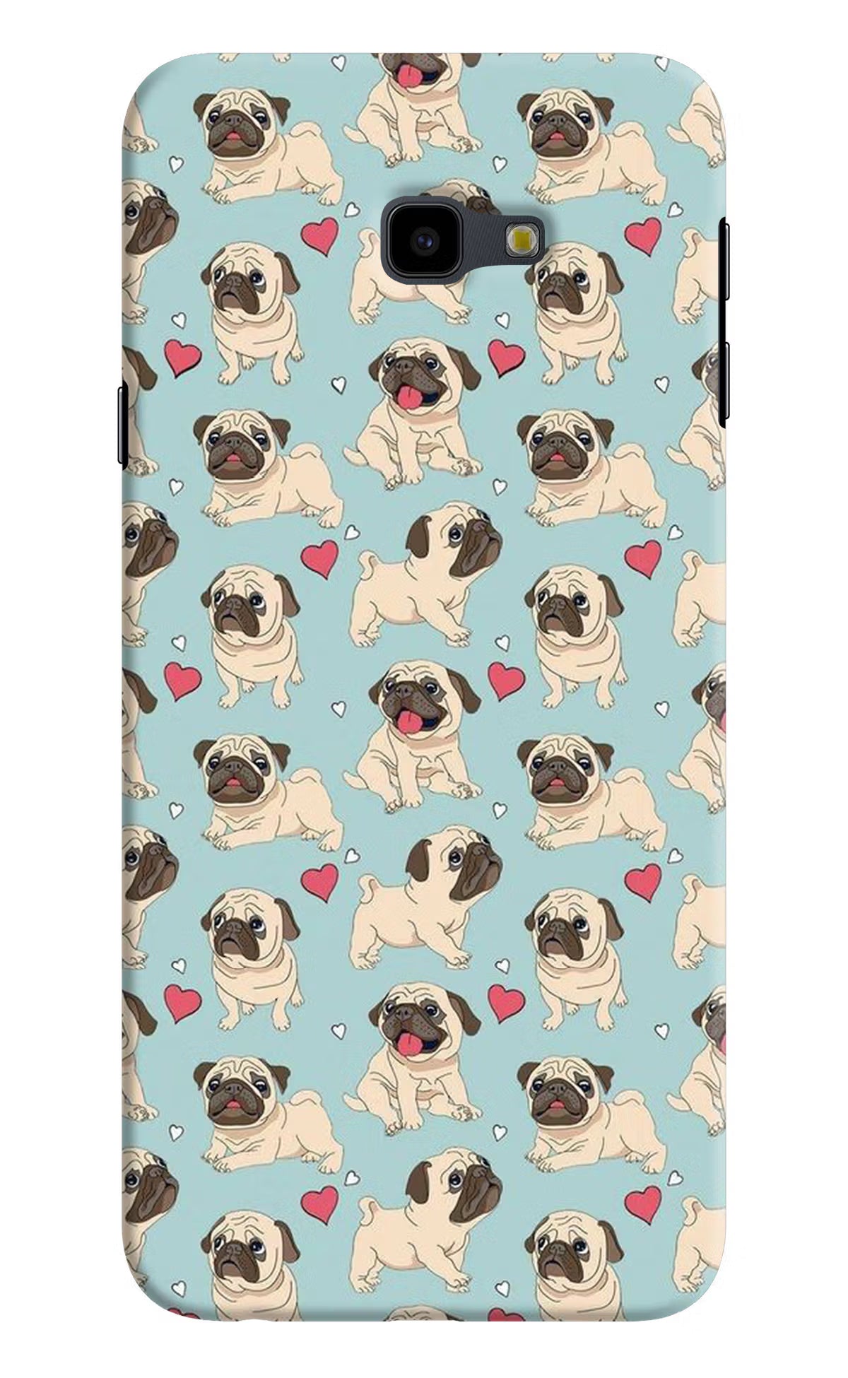 Pug Dog Samsung J4 Plus Hard Case Back Cover by Casekaro