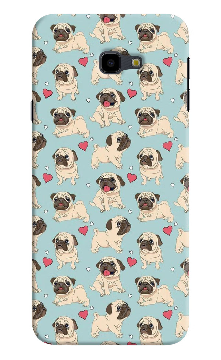 Pug Dog Samsung J4 Plus Back Cover, Hard case