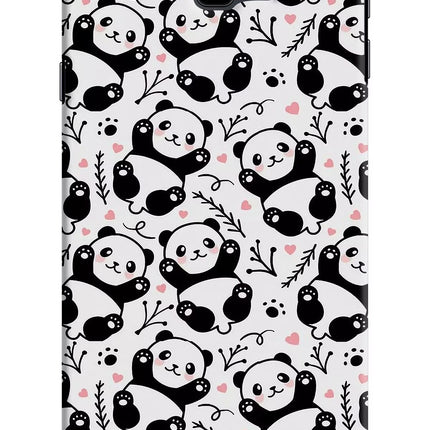 Cute Panda Samsung J4 Plus Hard Case Back Cover by Casekaro