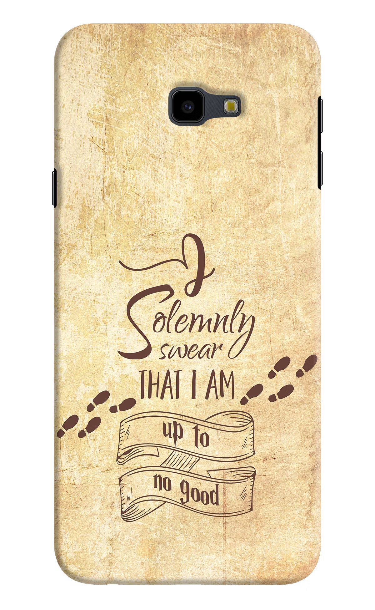 I Solemnly swear that i up to no good Samsung J4 Plus Hard Case Back Cover by Casekaro