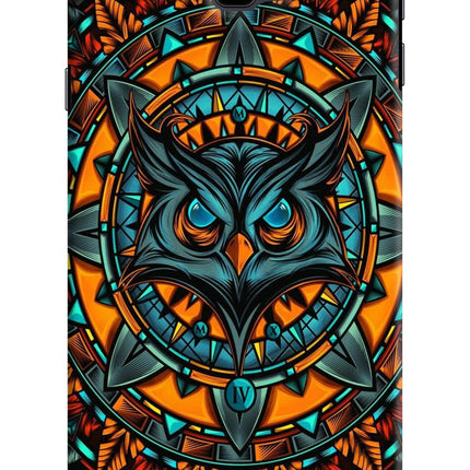 Angry Owl Art Samsung J4 Plus Hard Case Back Cover by Casekaro