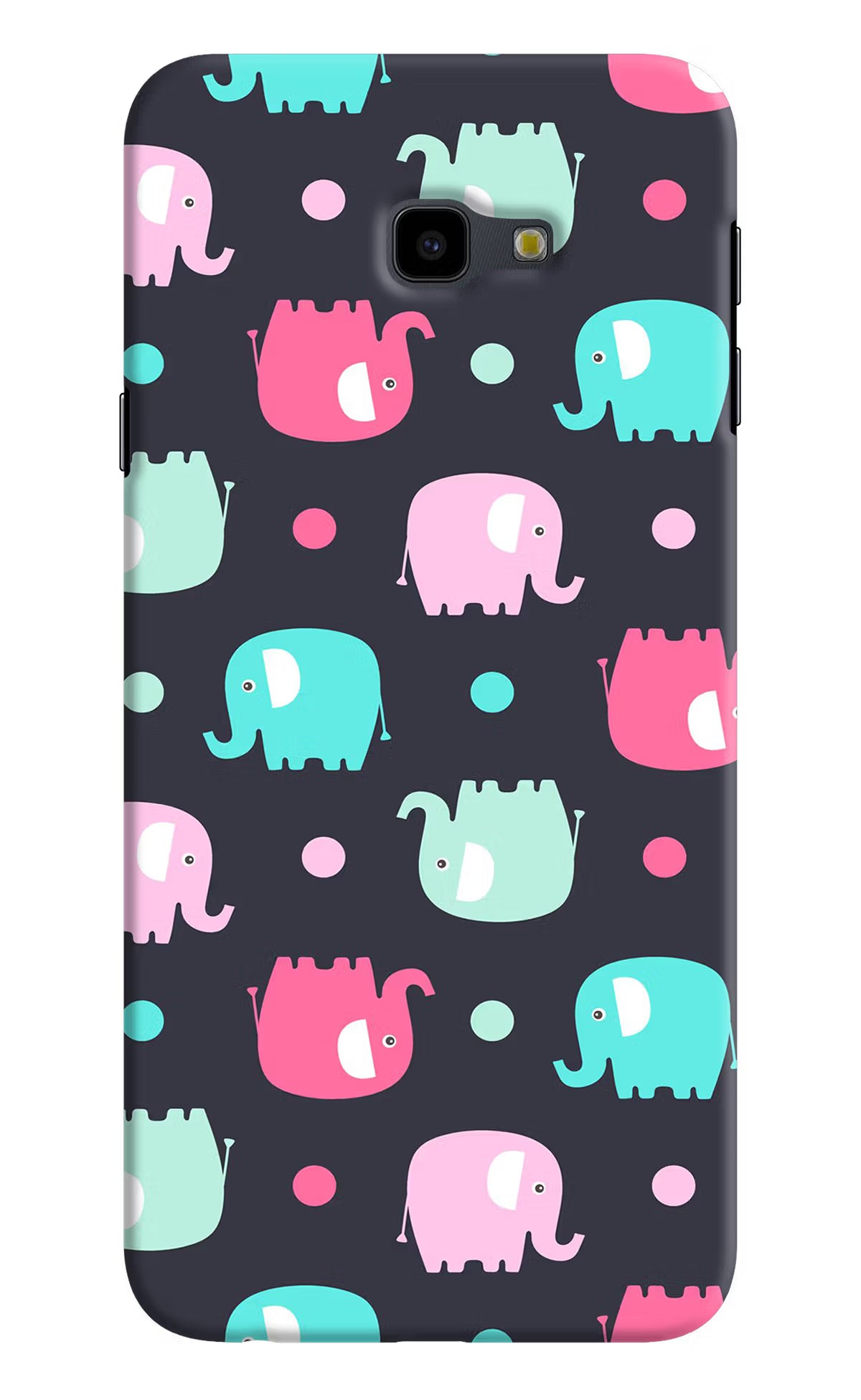 Elephants Samsung J4 Plus Hard Case Back Cover by Casekaro