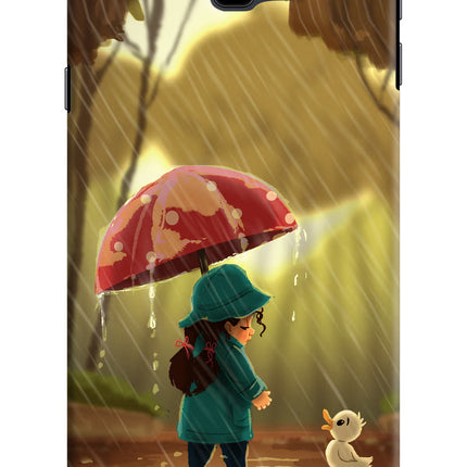 Rainy Day Samsung J4 Plus Hard Case Back Cover by Casekaro