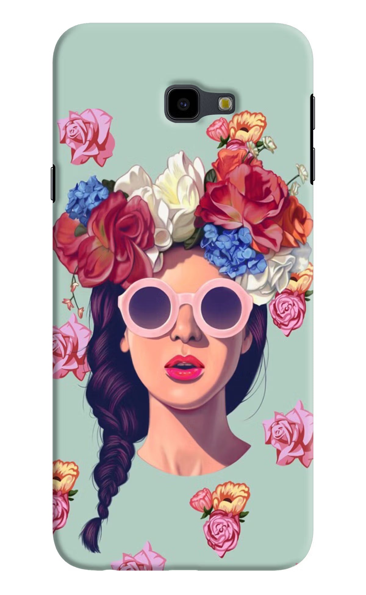 Pretty Girl Samsung J4 Plus Hard Case Back Cover by Casekaro