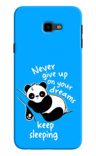 Keep Sleeping Samsung J4 Plus Hard Case Back Cover by Casekaro